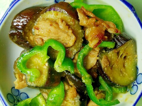 なすと豚肉のなべしき